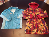 Girls Jackets - Size 7-8 $20 for Both  (Lot 4N)