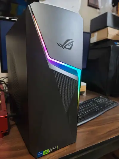 ASUS ROG STRIX G10CES. Windows: 11 Pro Processor: 11th Gen Intel Core, i5-11400F. DDR4 16G NVIDIA Ge...