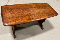 Antique OAK Constructed Coffee Table (Circa 1930s)