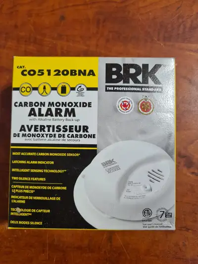Hardwired Carbon Monoxide Alarm with Battery Backup, View more