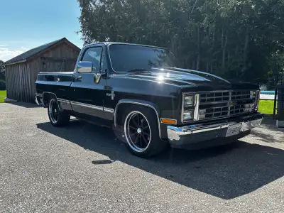 1987 Chevy C10 from Georgia. Rust free truck and in great shape. New wheels and tires this year with...
