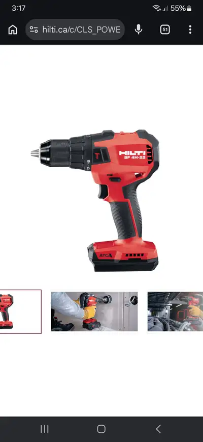 Hilti Drill Brand New, View more
