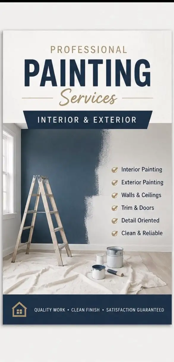 Interior Painting – Walls, Ceilings,Trim,Door