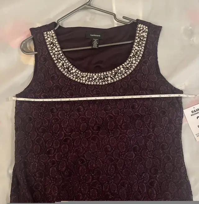 R&M Richards Womens 2pcs  Jacket /  Dress 14, Plum in Women's - Dresses & Skirts in Mississauga / Peel Region - Image 11