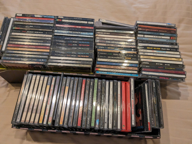 CD Player and 100 CD's in CDs, DVDs & Blu-ray in Burnaby/New Westminster