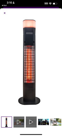5100 Electric Standing PatioHeater -NEW