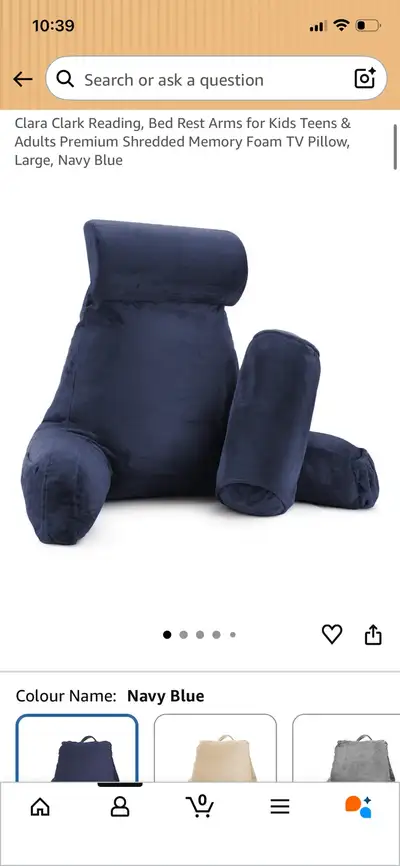 Backrest Reading Chair , View more