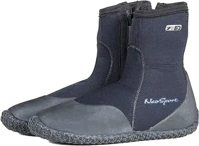 Neo Sport Wetsuits Premium Neoprene 7mm Hi Top Zipper Boot size 15 Used only on a week long Caribbea...