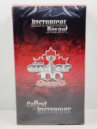 2012 CFL 100th Grey Cup Historical Boxset Official Grey CUP 200