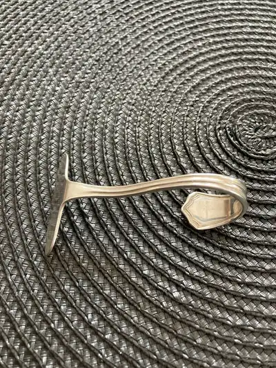 Silver plate Baby Food Pusher Wm A Rogers