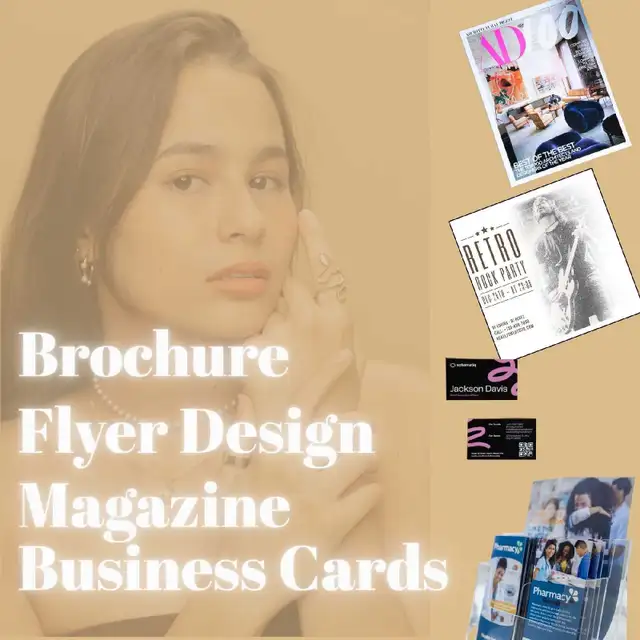 Brochure, Flyer, Invoice, Check Printing & Bookkeeping Service