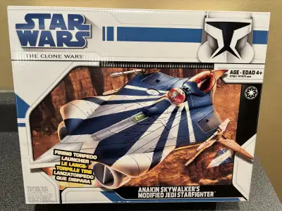 Star Wars Clone Wars Anakin Modified Starfighter, View more