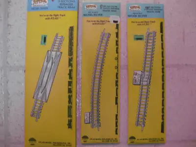 Model train track components, View more