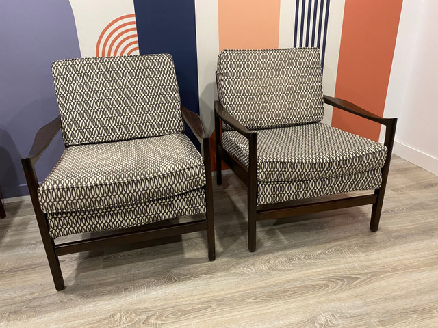 Pair of Danish chairs in Couches & Futons in Ottawa