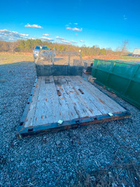 Flat Deck for Roll Off Trailer