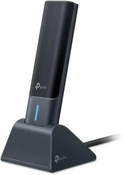 TPLink AXE5400 WiFi 6E Tri-Band USB Adapter, View more