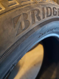 2x225/55/R19 bridge stone all season tires only 2