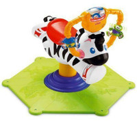 Bounce & Spin Zebra Toy & Little Tikes Princess Cozy Coupe Car
