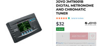 Digital Metronome and Chromatic Tuner