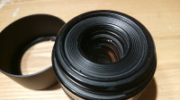 Canon 60mm f2.8 USM Macro lens with hood