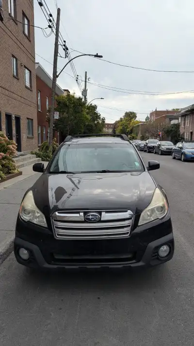 2013 Subaru Outback, AWD, automatic, ~325,000 km. Runs and drives but needs repairs (brake, drivesha...