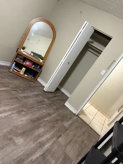 Private room is available for girls in a 2 BHK apartment near fairview mall (opposite hudson bay) wi...