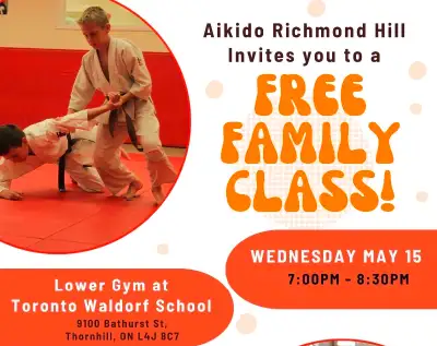 Discover Aikido: Join Us for a Complimentary Trial Class!