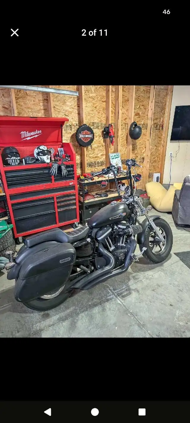 2011 Harley Davidson Sportster 1200 in Street, Cruisers & Choppers in Saskatoon - Image 2
