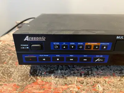Acesonic DGX-210 karaoke player, View more