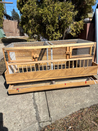For sale cage for quails 
