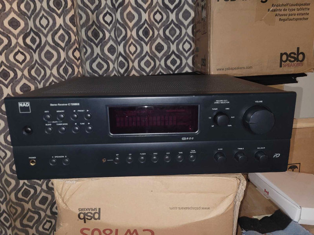 NAD C725BEE NEW AND BACK FROM MY TECHNICIAN CLEAN BILL OF HEALTH in Stereo Systems & Home Theatre in Trenton