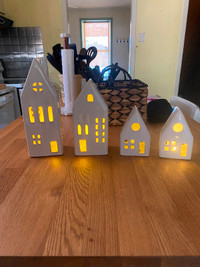 CERAMIC HOUSES THAT LIGHT UP FROM CHAPTERS INDIGO