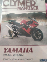 Yamaha YZF/R6 99-04 repair manual 