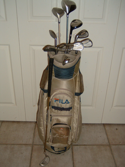 COMPLETE LEFT WOMENS FILA LE TOUR 13 PCS GOLF CLUBS SET, View more