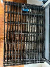 Top paw exercise pen with split door, 8 panels 36”H x 24”W