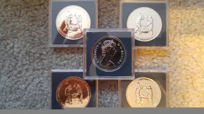 1988 St. Maurice IRONWORKS Canadian Uncirculated Silver Dollar. 5 Available $65 each. Silver has now...