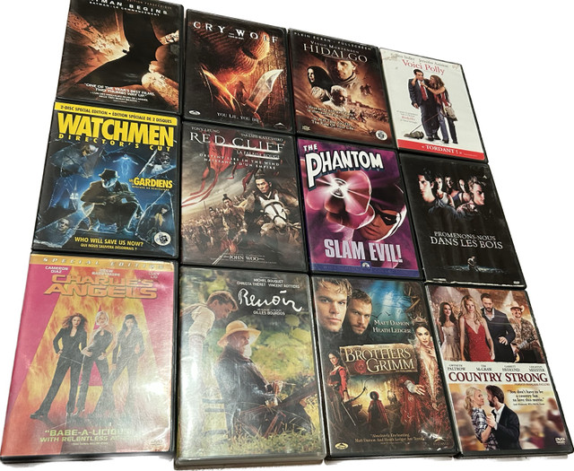 Lot de 86 dvd 5$ chaque ou 400$ le lot  dans CD, DVD et Blu-ray  à Victoriaville - Image 2