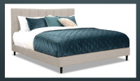 SHEDIAC/BARACHOIS - King Platform Bed Frame - Asking $225.00