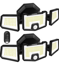 Kasonic outdoor 2 led sensor light lampes sécurité extérieur  