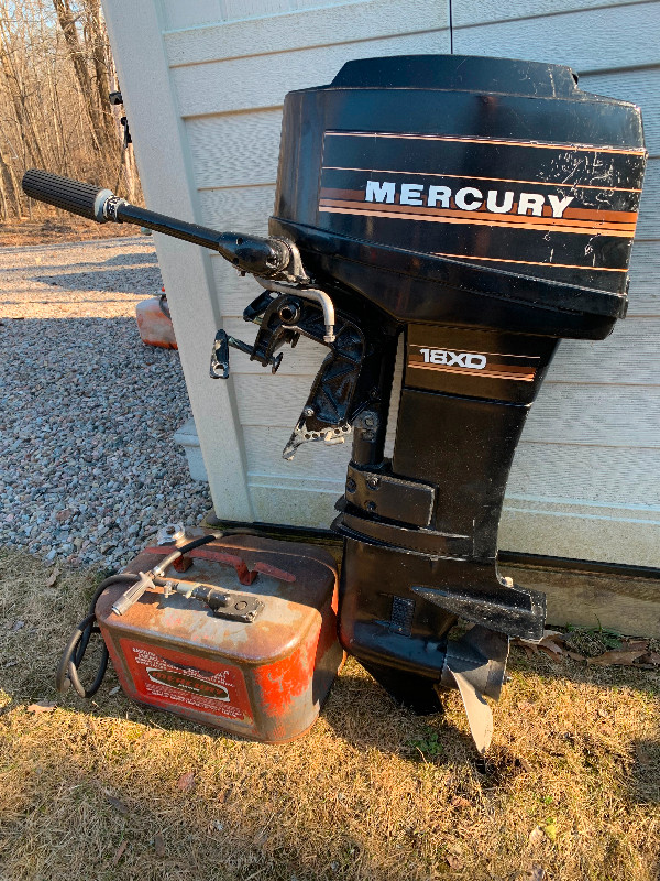18hp mercury outboard in Boat Parts, Trailers & Accessories in Barrie