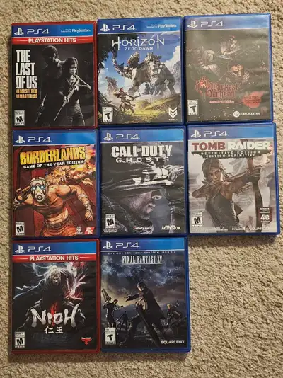 Jeux Games Playstation 5 & 4 × PS4 ☆ PS5, View more