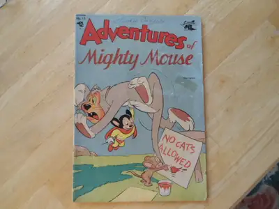 THE ADVENTURES OF MIGHTY MOUSE #15 GOLDEN AGE COMIC BOOK, View more