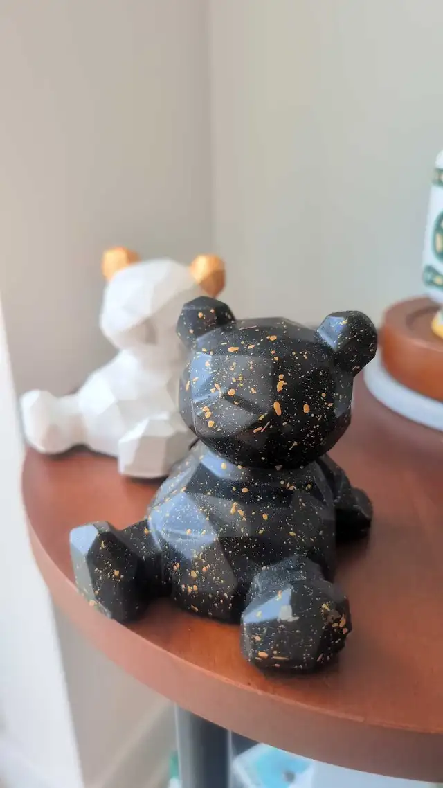 Decorative Bear Paperweights - Set of 264722634687107120