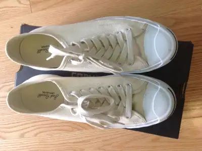 CONVERSE BEIGE JACK PURCELL SHOES UNISEX, View more