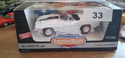American Muscle Chevrolet Corvette 1967 L-88 Diecast 1/18 Aussi disponible: diecasts, brochures et a...