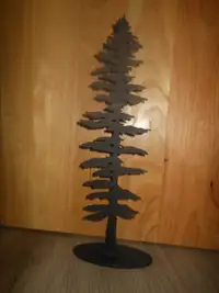 Pine Tree metal Sculpture