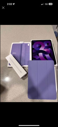 iPad Air 5th Generation - Purple 64GB + Apple Pencil 2
