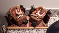 HALLMARK AMERICAN GIRL COLLECTION KIT 1934 FIGURINE BOOKENDS