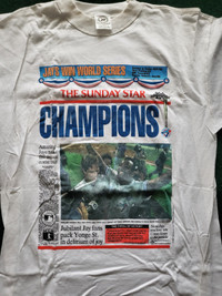 BLUE JAYS 1992 World SERIES t-Shirt--For Sale