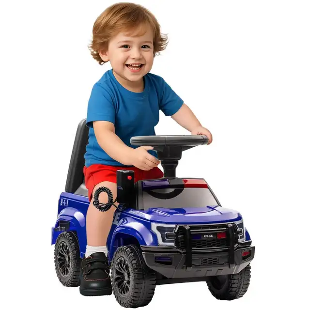 Kids Ride On Sliding Car with Hidden Under Seat Storage, Ride On in Toys in Markham / York Region - Image 3